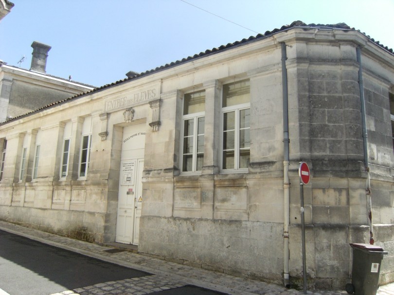 École du Centre, primaire de garçons, 11 – 13 rue Chalais (15 juillet 2015)