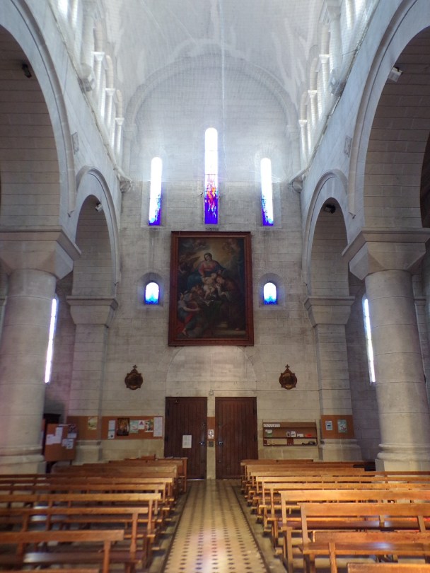 Eglise Saint Antoine - Vue de l'autel (28 janvier 2017)