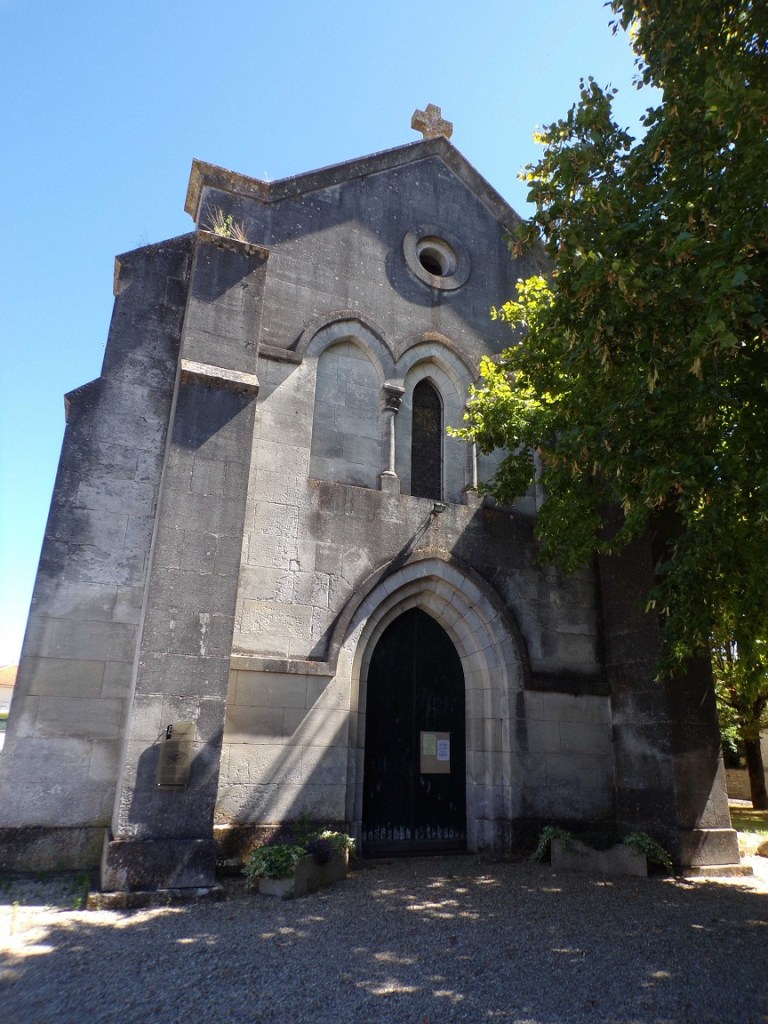 Saint-Fort sur le Né - L'église Saint-Fortunat (22 août 2016)