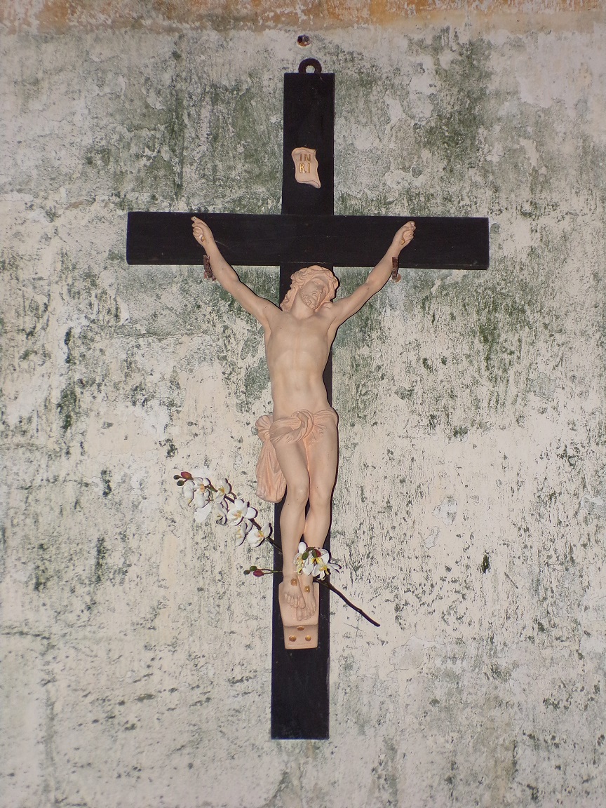 Graves-Saint-Amant - L'église Saint-Martin - Le crucifix (21 septembre 2019)