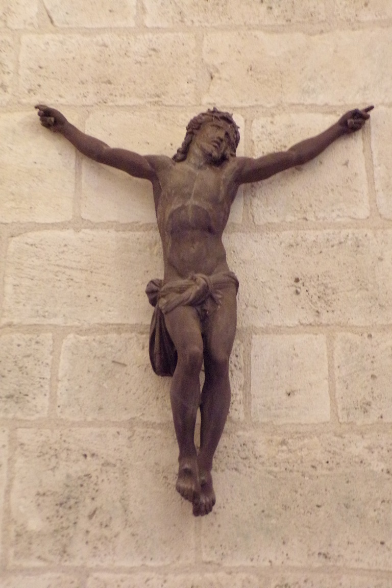 Gensac-la-Pallue - L'église Saint-Martin - Le Crucifix (8 août 2017)
