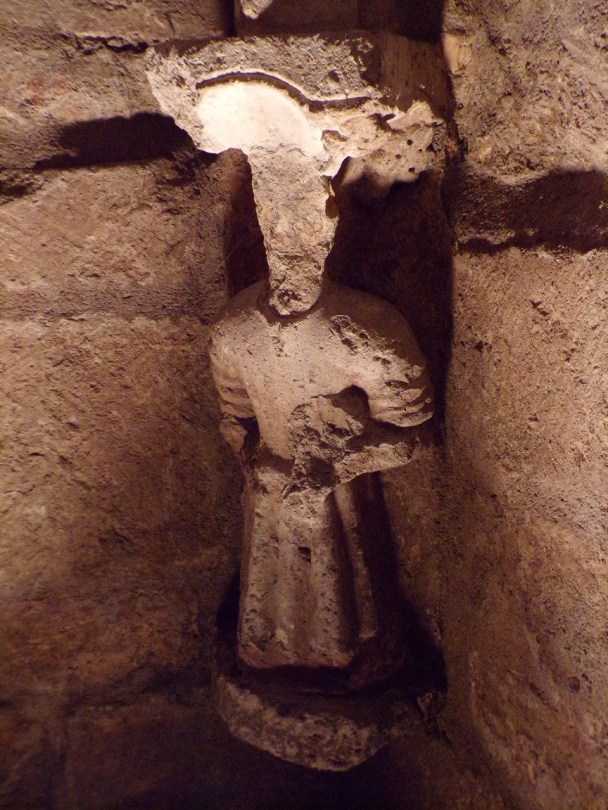 Jarnac - La crypte de l'église Saint-Pierre (21 septembre 2016)