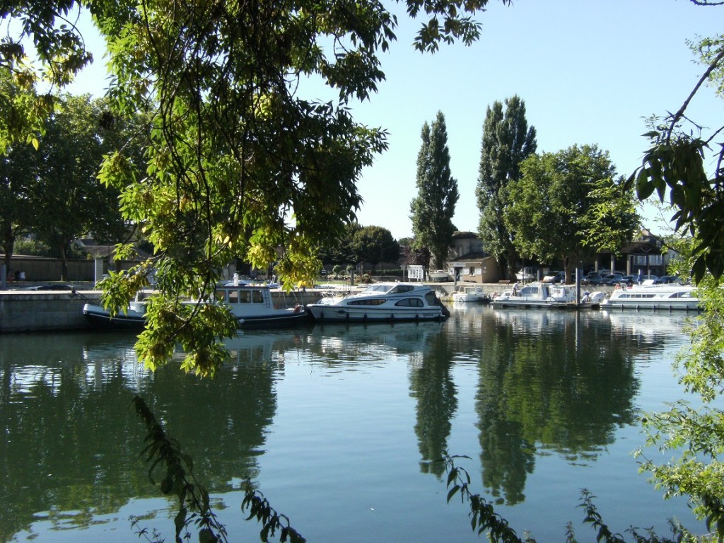 Le port de Cognac (20 août 2015)
