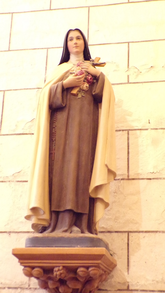 Nercillac - L'église Saint-Germain - Sainte Thérèse de Lisieux dite »Sainte Thérèse de l’Enfant Jésus » (10 avril 2018)