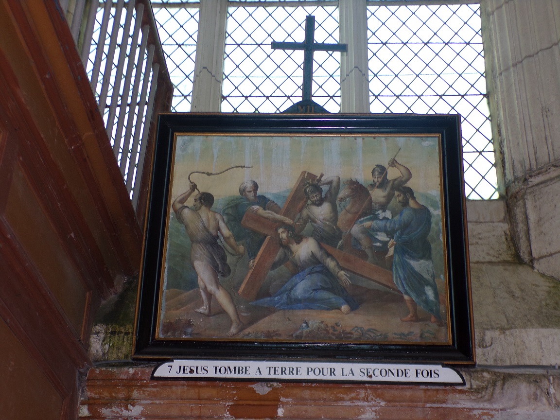 Lonzac - L'église Notre-Dame - Le chemin de croix (8 juillet 2018)