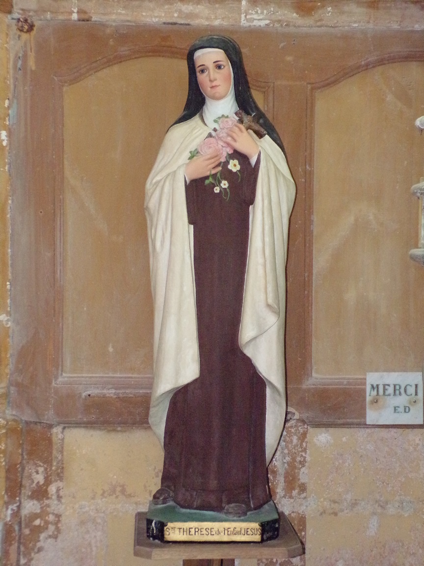 Lonzac - L'église Notre-Dame - Sainte Thérèse de Lisieux dite "Sainte Thérèse de l’Enfant Jésus" (8 juillet 2018)