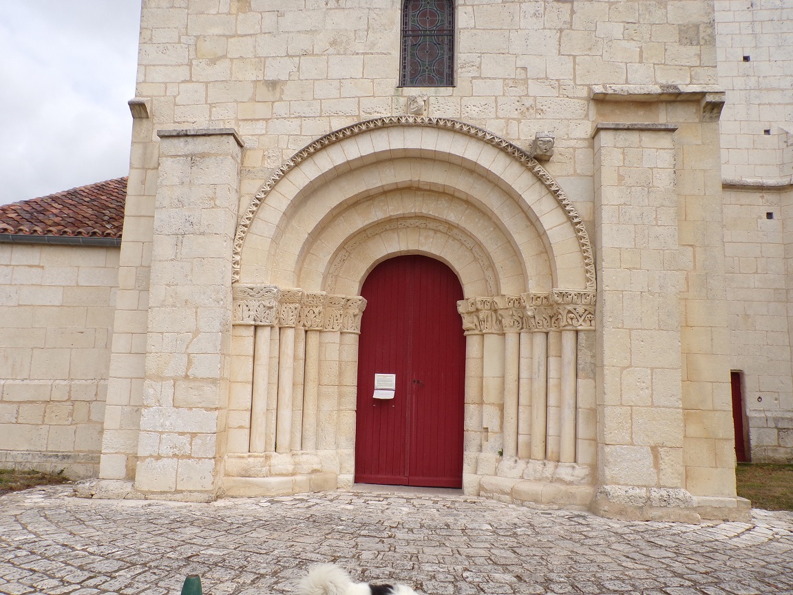 Louzac - L'église Saint-Martin (18 septembre 2016)