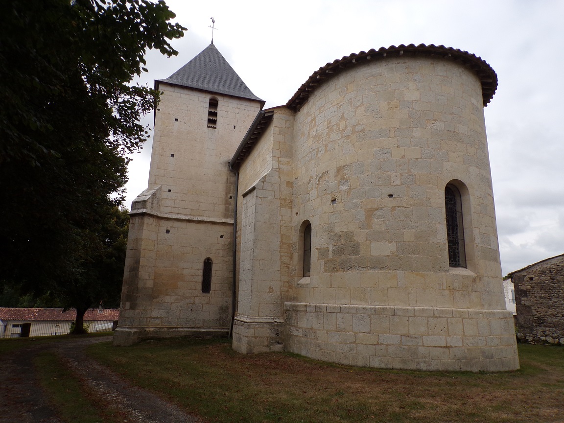 Louzac - L'église Saint-Martin (18 septembre 2016)