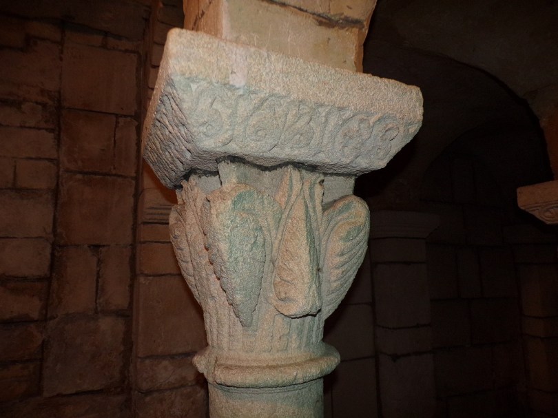 Cherves-Richemont - La crypte de l'église Saint-Georges (18 septembre 2016)