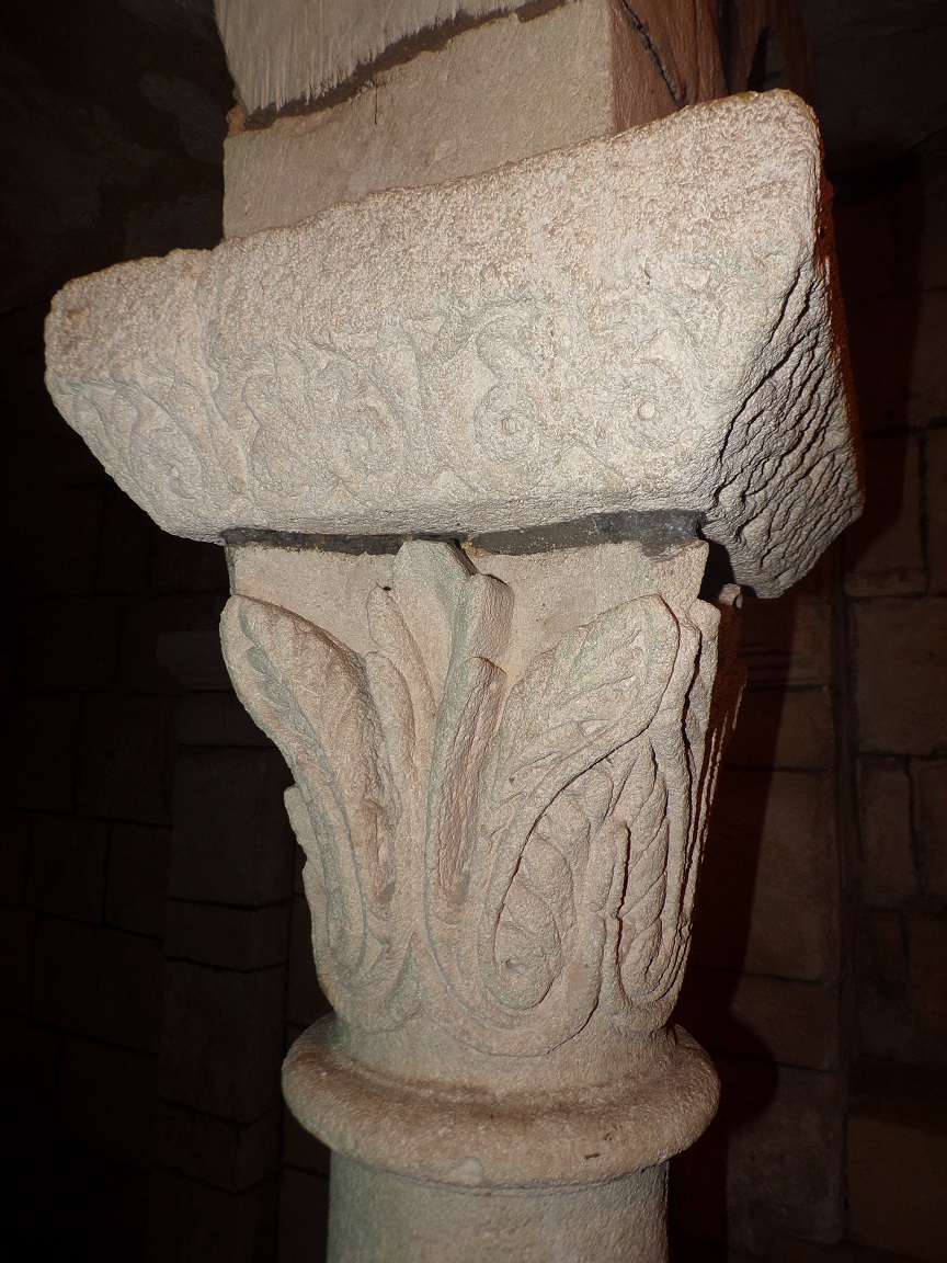 Cherves-Richemont - La crypte de l'église Saint-Georges (18 septembre 2016)