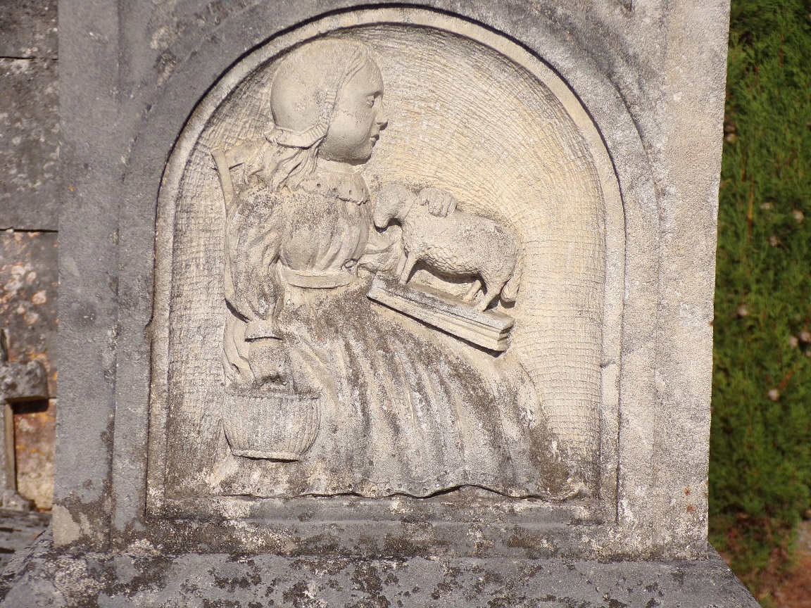 Saint-Simon - Trace des Gabariers au cimetière (21 septembre 2016)