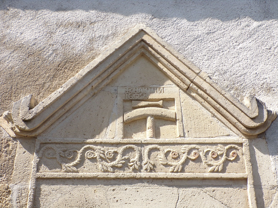 Saint-Simon - La porte et enseigne de calfat (XVIIe siècle) (8 septembre 2016)