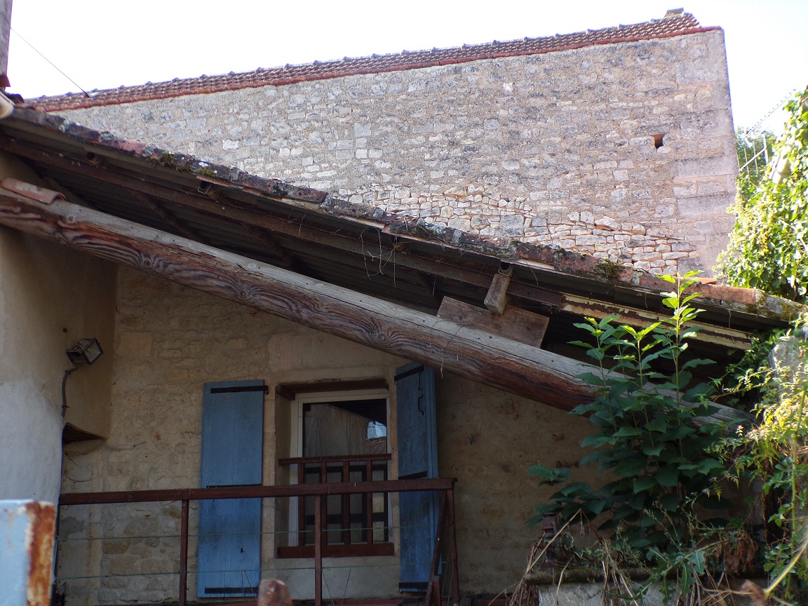 Saint-Simon - Un mât de gabare (21 septembre 2016)