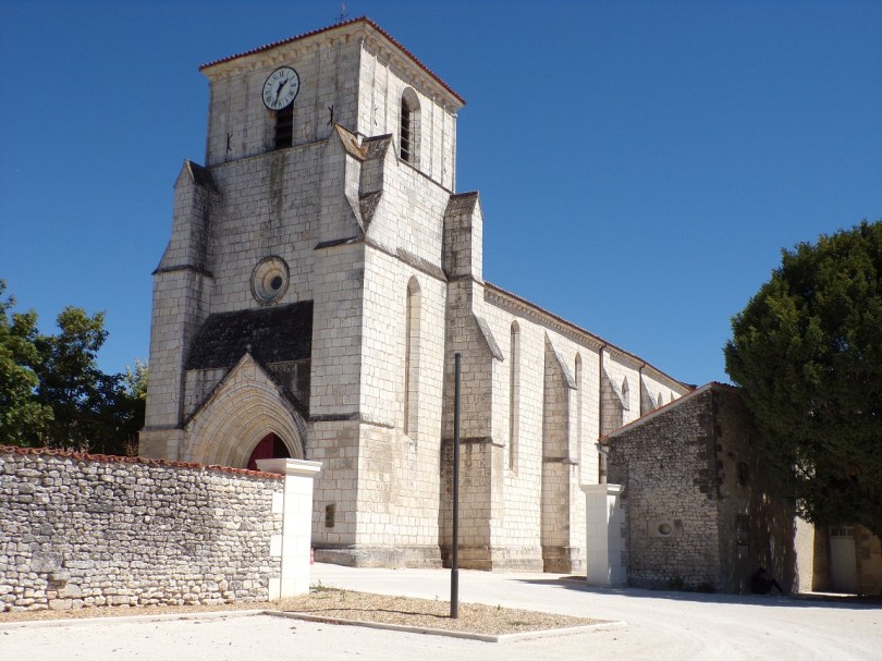 Salles d'Angles - L'église Saint-Maurice (22 août 2016)