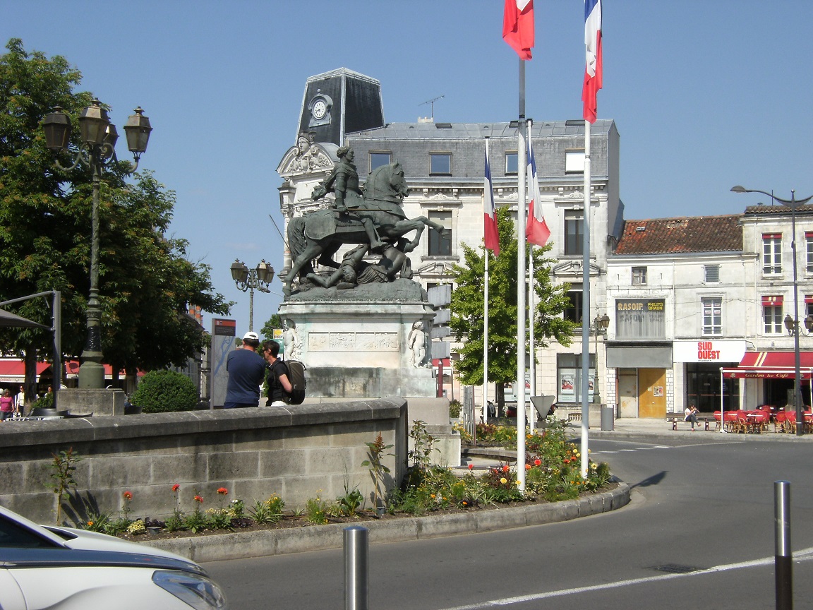 Statue François Ier (28 mars 2015)