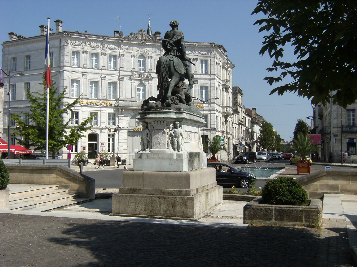 Statue François Ier (28 mars 2015)