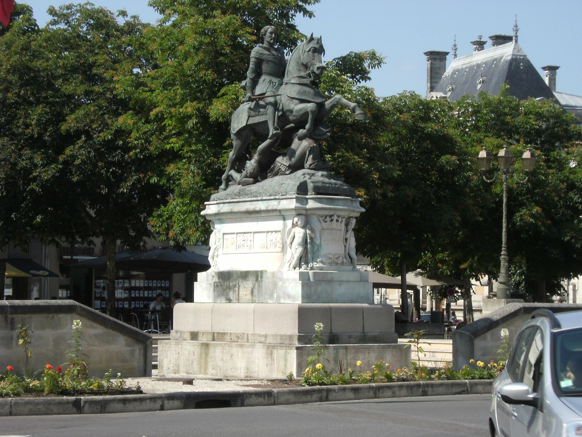 Statue François Ier (28 mars 2015)