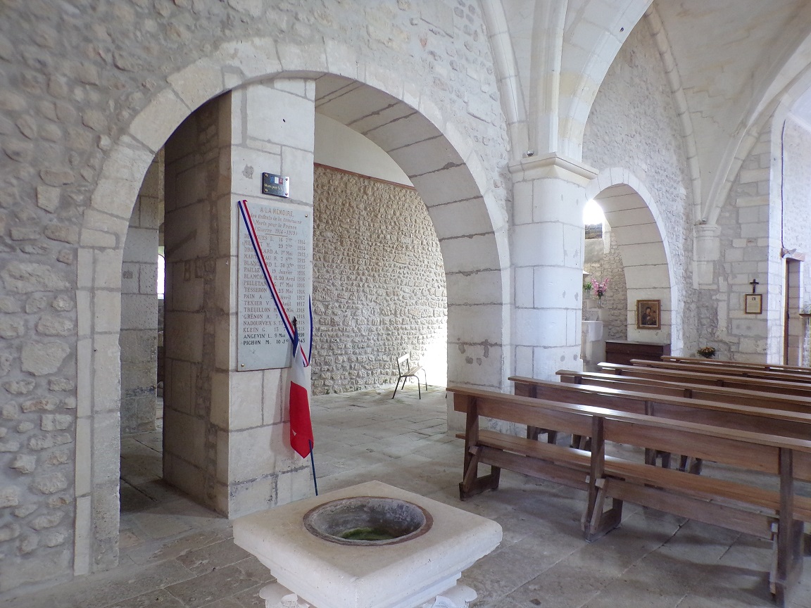 Dompierre-sur Charente - L'église Saint-Blaise (21 août 2019)