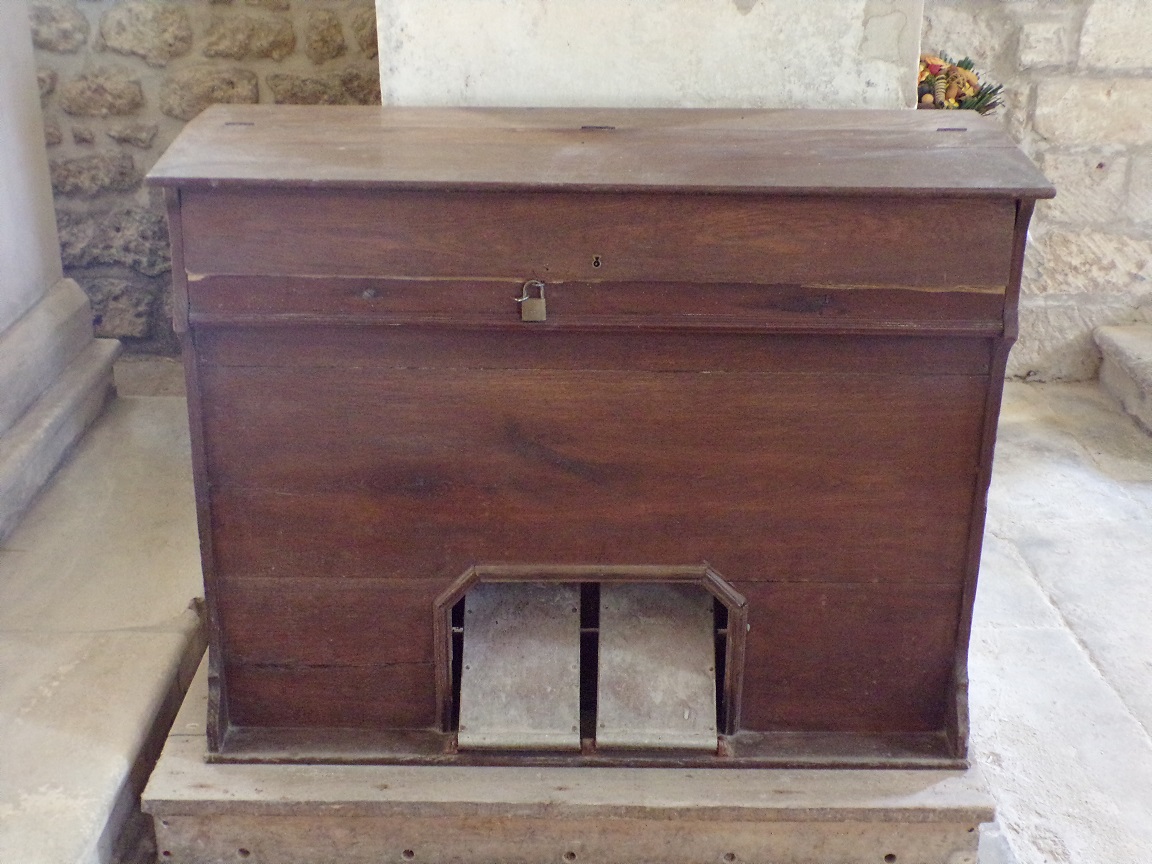 Dompierre-sur Charente - L'église Saint-Blaise - L'harmonium (21 août 2019)