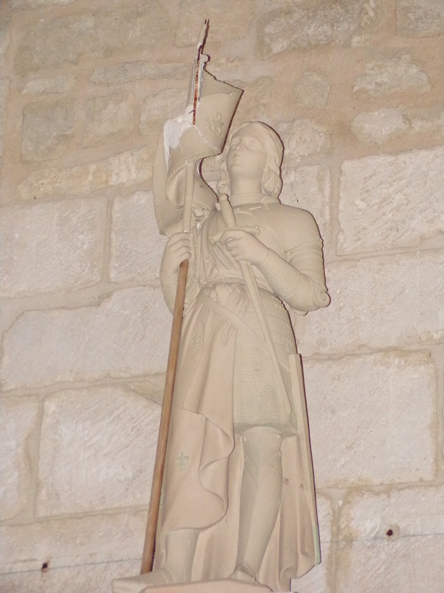 Thors - L’église Sainte-Madeleine - Sainte Jeanne d'Arc (19 août 2019)