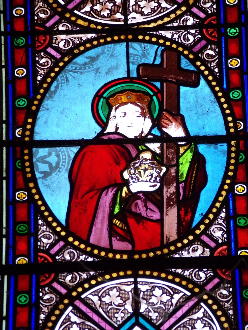 Migron - L'église Saint-Nazaire - Un vitrail (29 juin 2019)