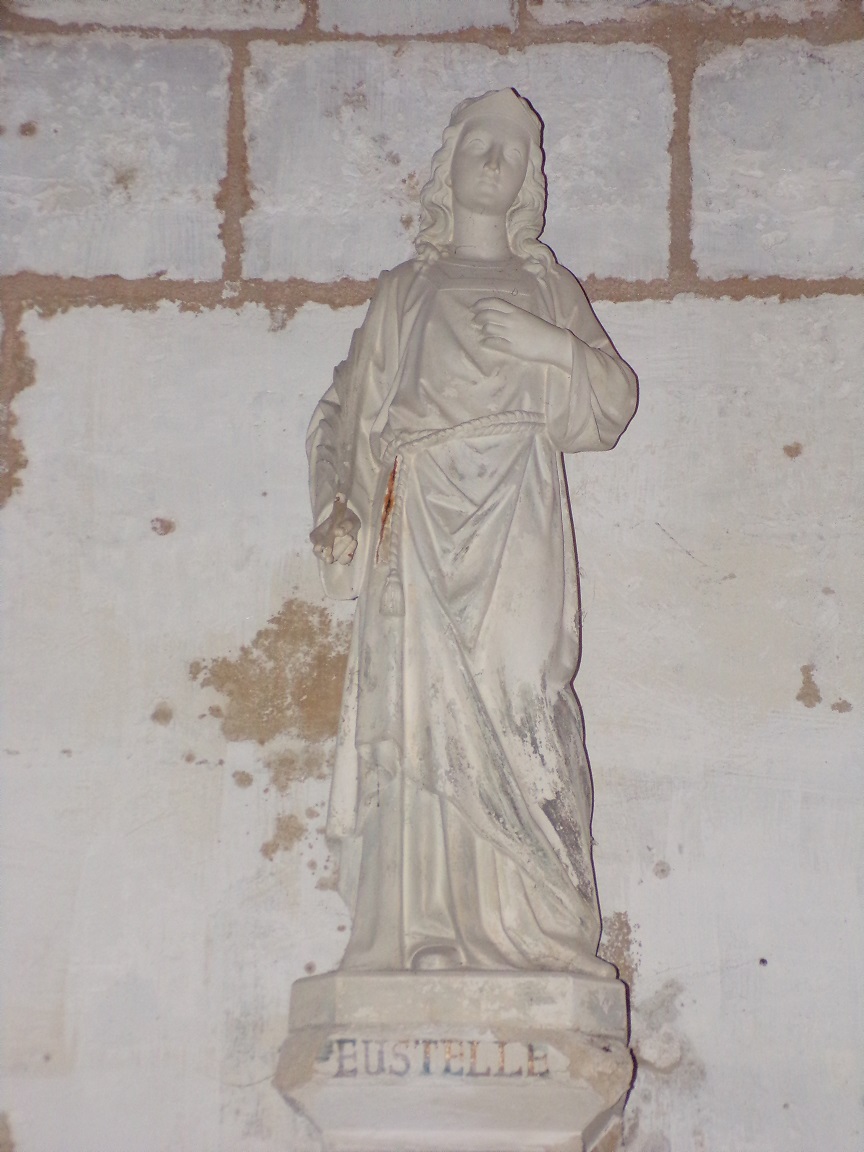 Pérignac - L'église Saint-Pierre - Sainte Eustelle (21 août 2019)