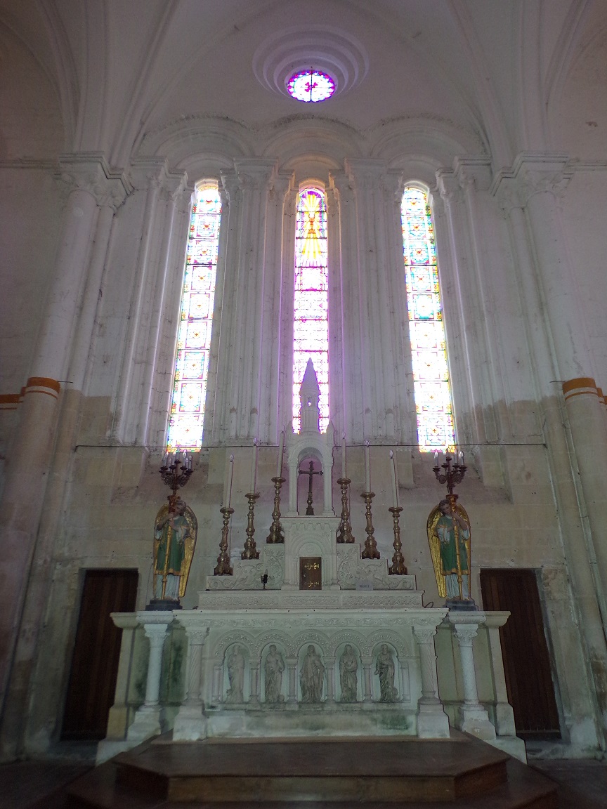 Pérignac - L'église Saint-Pierre - L'abside (21 août 2019)