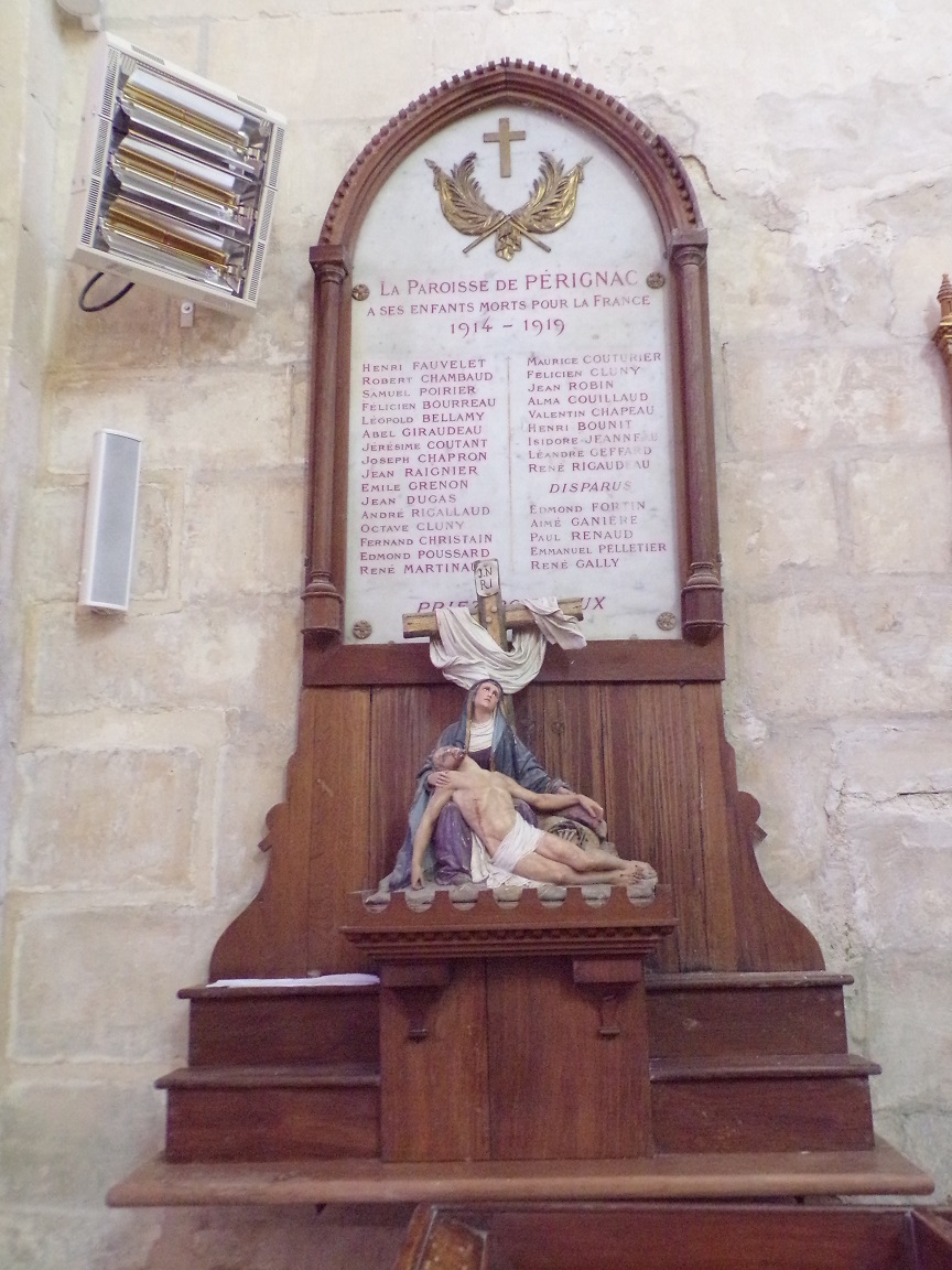 Pérignac - L'église Saint-Pierre (21 août 2019)