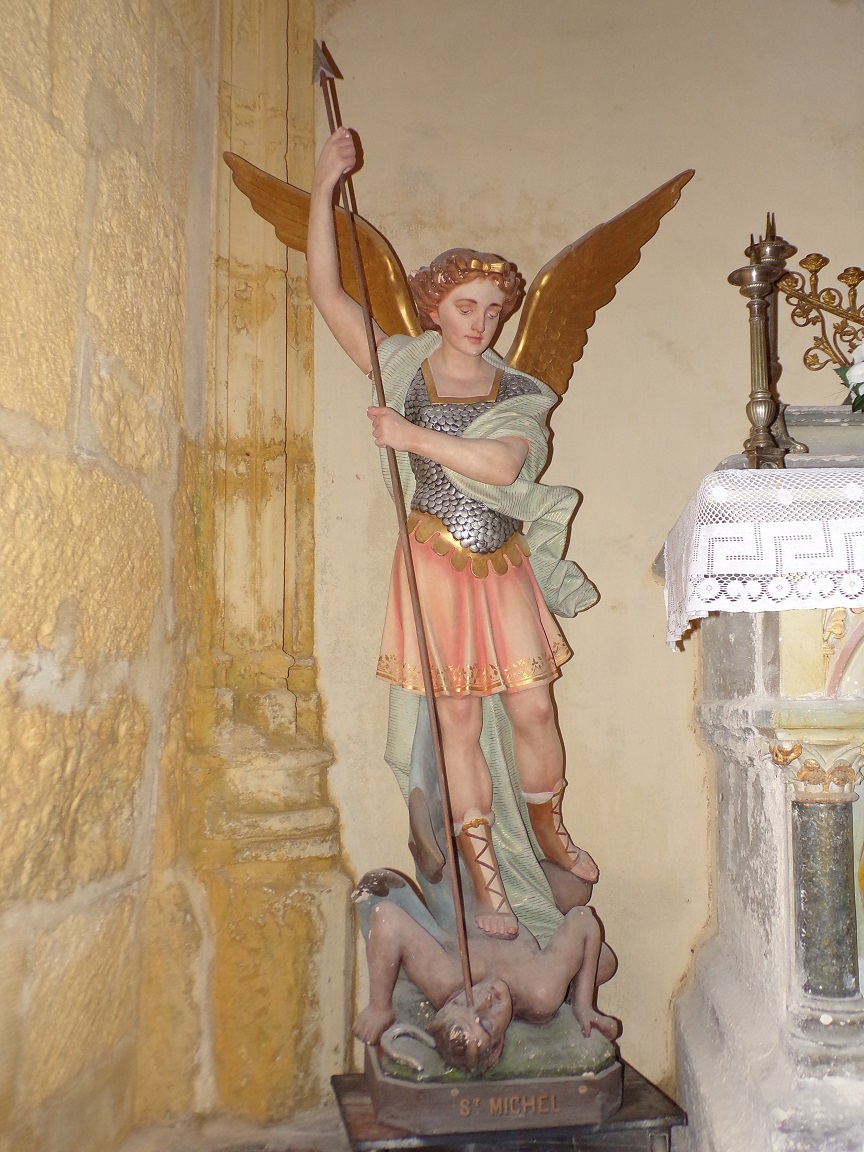 Angeac-Champagne - L'Eglise Saint-Vivien - Saint Michel Archange (13 mai 2019)