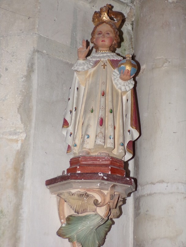 Angeac-Champagne - L'Eglise Saint-Vivien - Enfant Jésus (13 mai 2019)