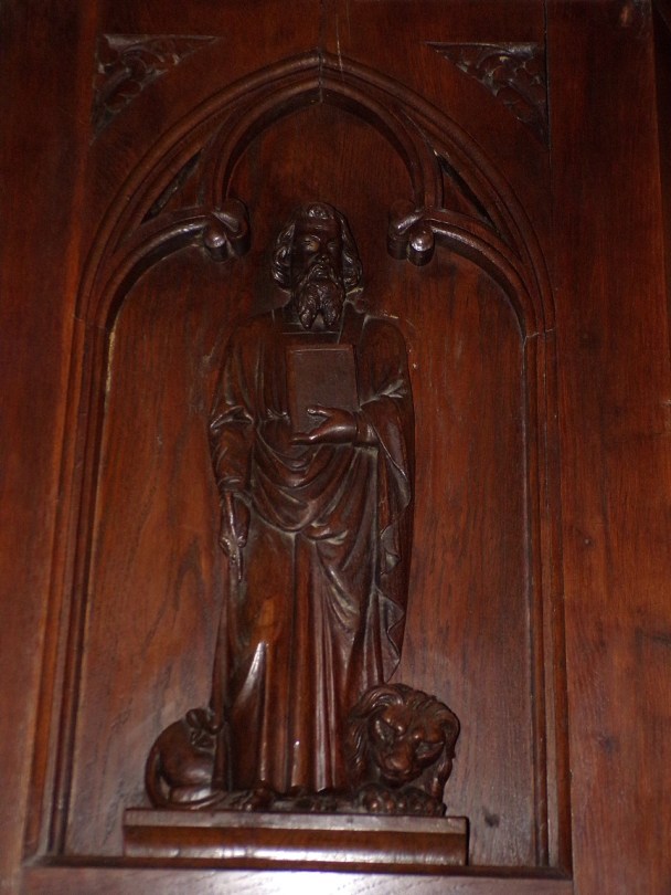 Angeac-Champagne - L'Eglise Saint-Vivien - La chaire (13 mai 2019)