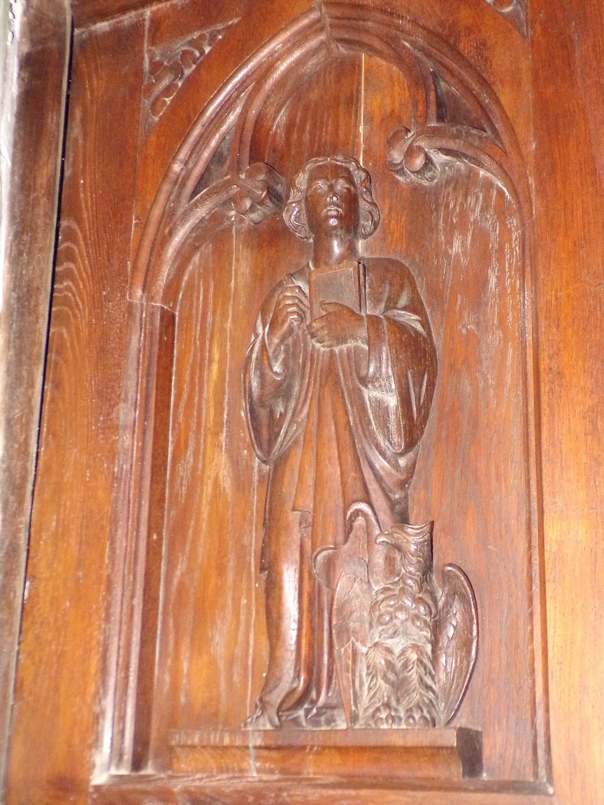 Angeac-Champagne - L'Eglise Saint-Vivien - La chaire (13 mai 2019)