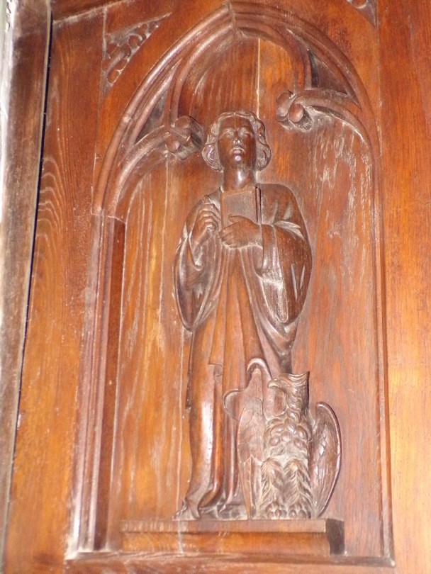 Angeac-Champagne - L'Eglise Saint-Vivien - La chaire (13 mai 2019)