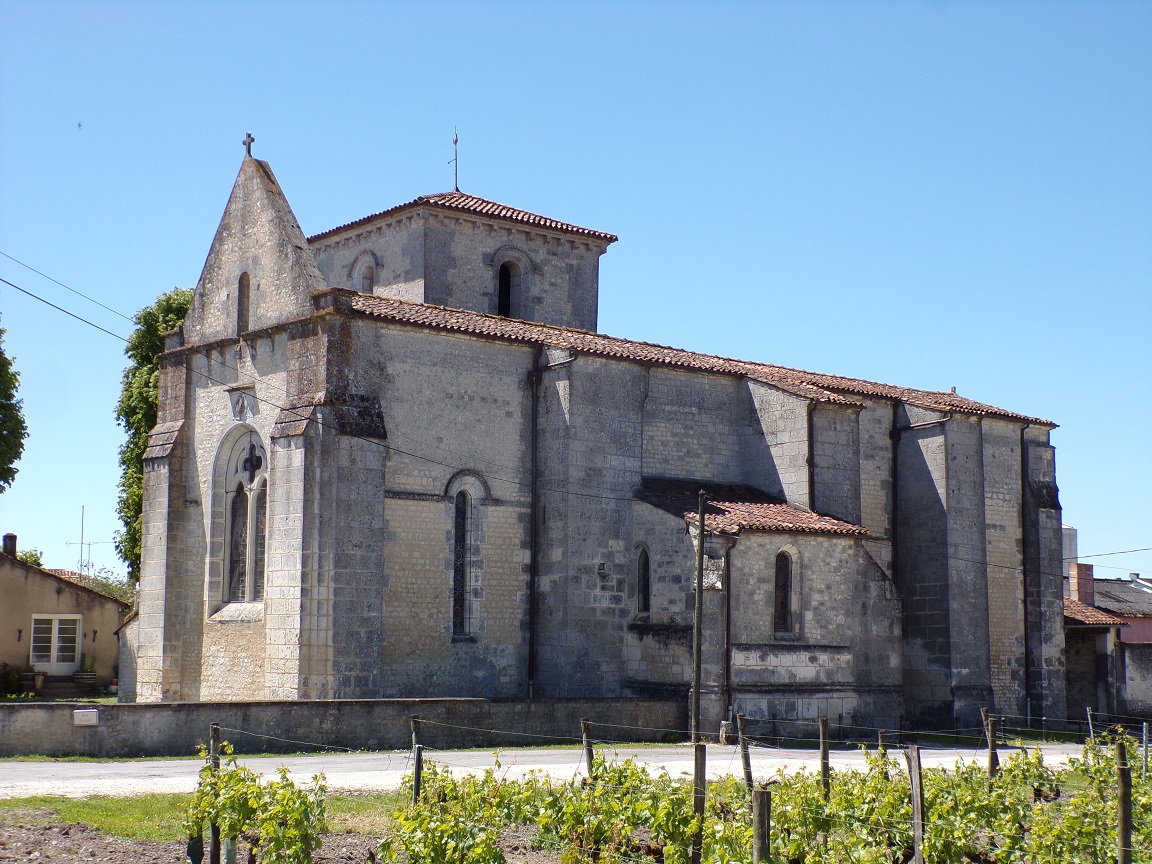 Angeac-Champagne – L'église Saint-Vivien (13 mai 2019)