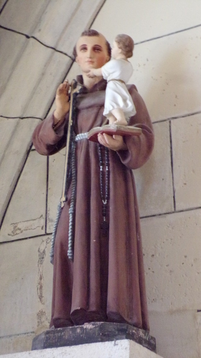 Angeac-Charente - L'église Saint-Pierre - Saint Antoine de Padoue (5 mai 2018)