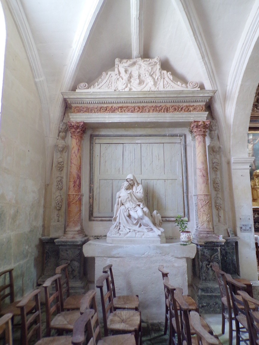 Ars – L’Eglise Saint-Maclou - La Vierge de Pitié (24 mai 2018)