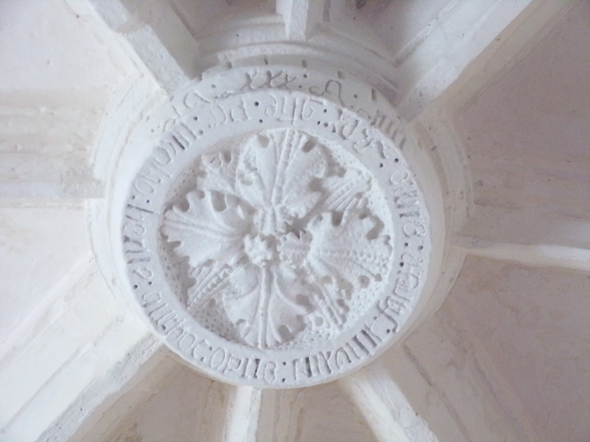 Ars – L’Eglise Saint-Maclou - Clé de voûte (24 mai 2018)