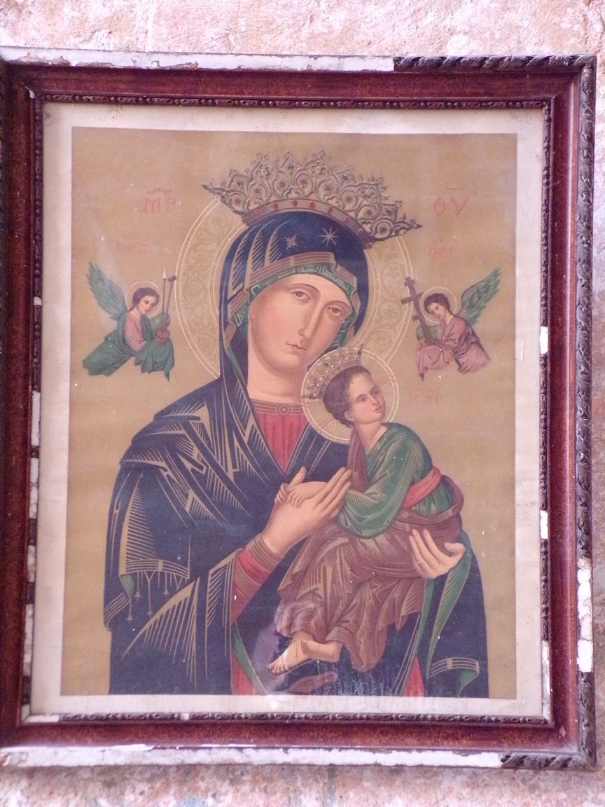 Ballans - L'église Saint-Jacques - Un tableau (20 août 2018)