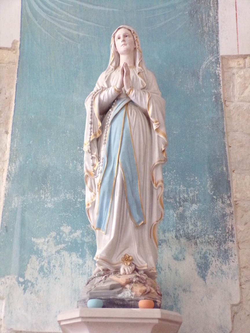 Bonneuil - L'église Saint-Pierre - Vierge miraculeuse (16 juillet 2020)