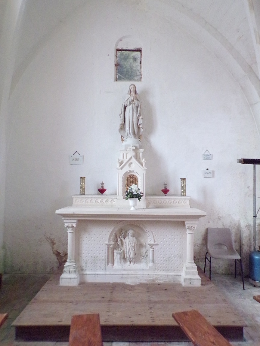 Bonneuil - L'église Saint-Pierre - Notre Dame de Lourdes (16 juillet 2020)