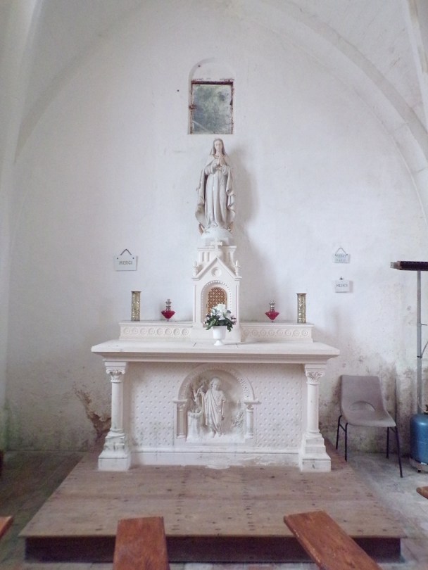 Bonneuil - L'église Saint-Pierre - Notre Dame de Lourdes (16 juillet 2020)