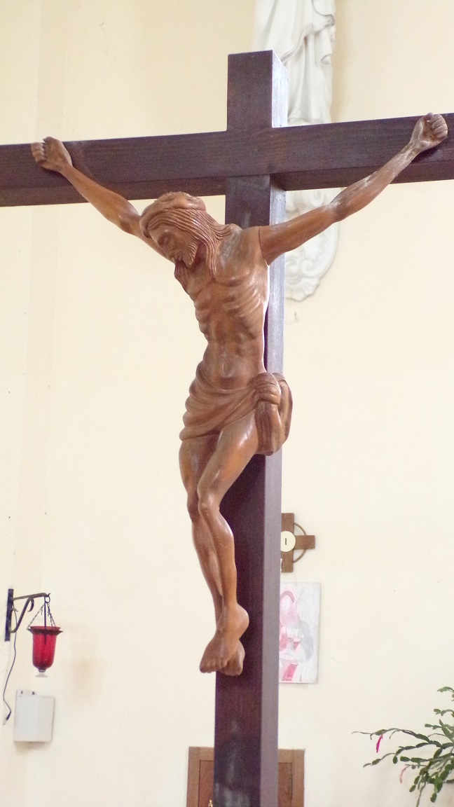 Boutiers - L'église Saint-Antoine - Le Crucifix (23 avril 2018)