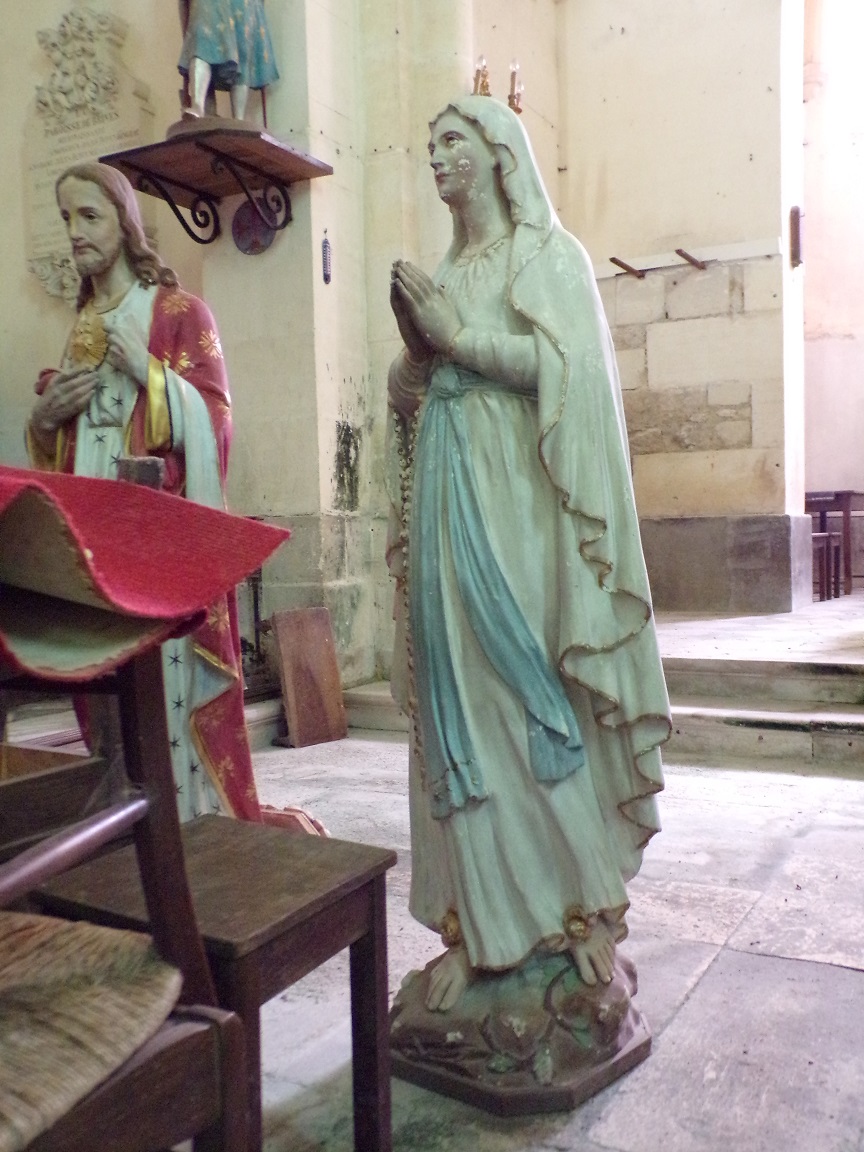 Brives sur Charente - L'église Saint-Etienne - Notre Dame de Lourdes (27 juin 2018)