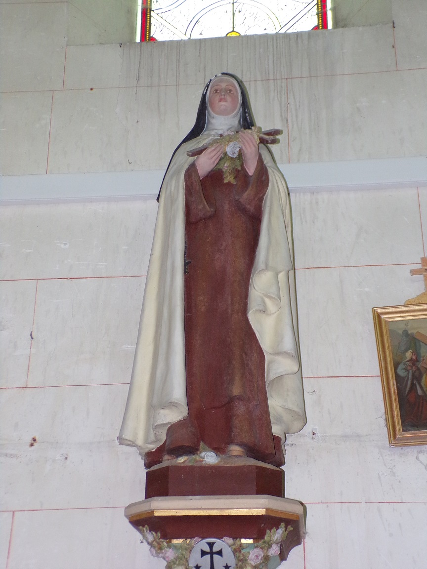 Brives sur Charente - L'église Saint-Etienne - Sainte Thérèse de Lisieux (27 juin 2018)