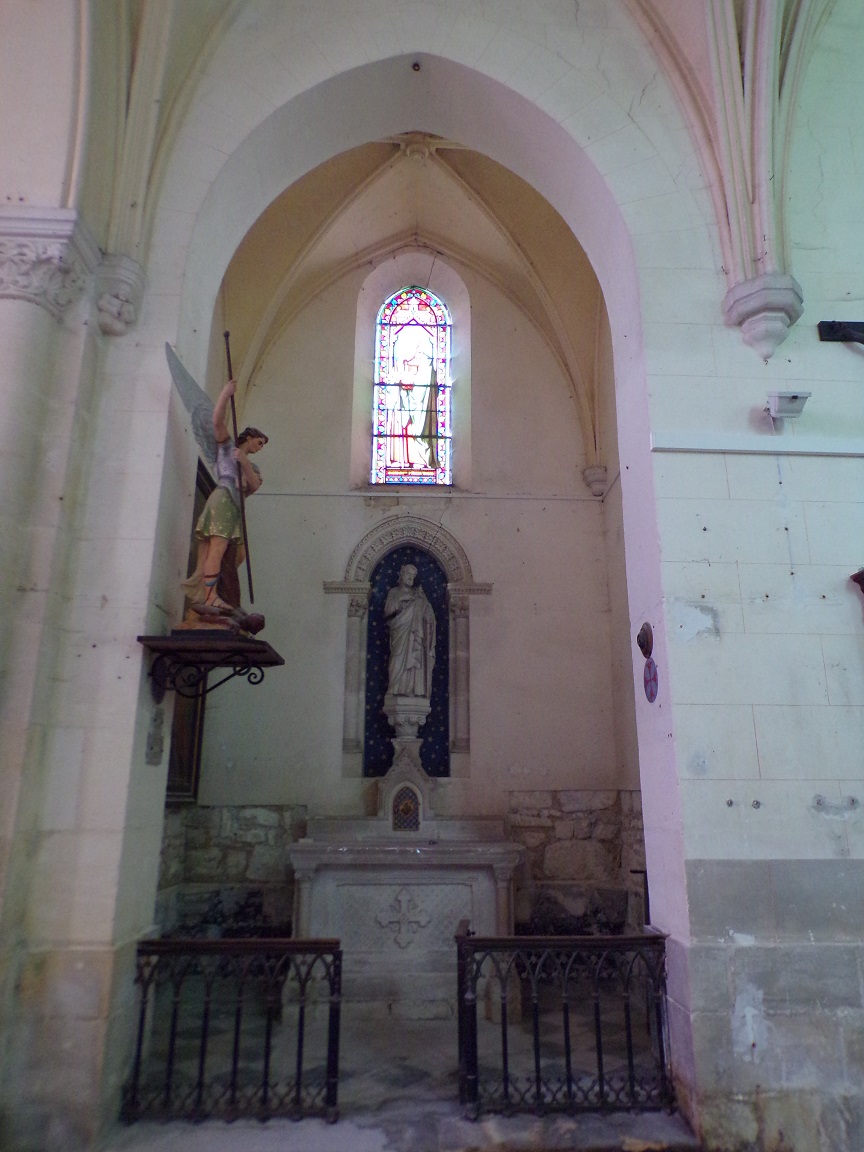 Brives sur Charente - L'église Saint-Etienne (27 juin 2018)