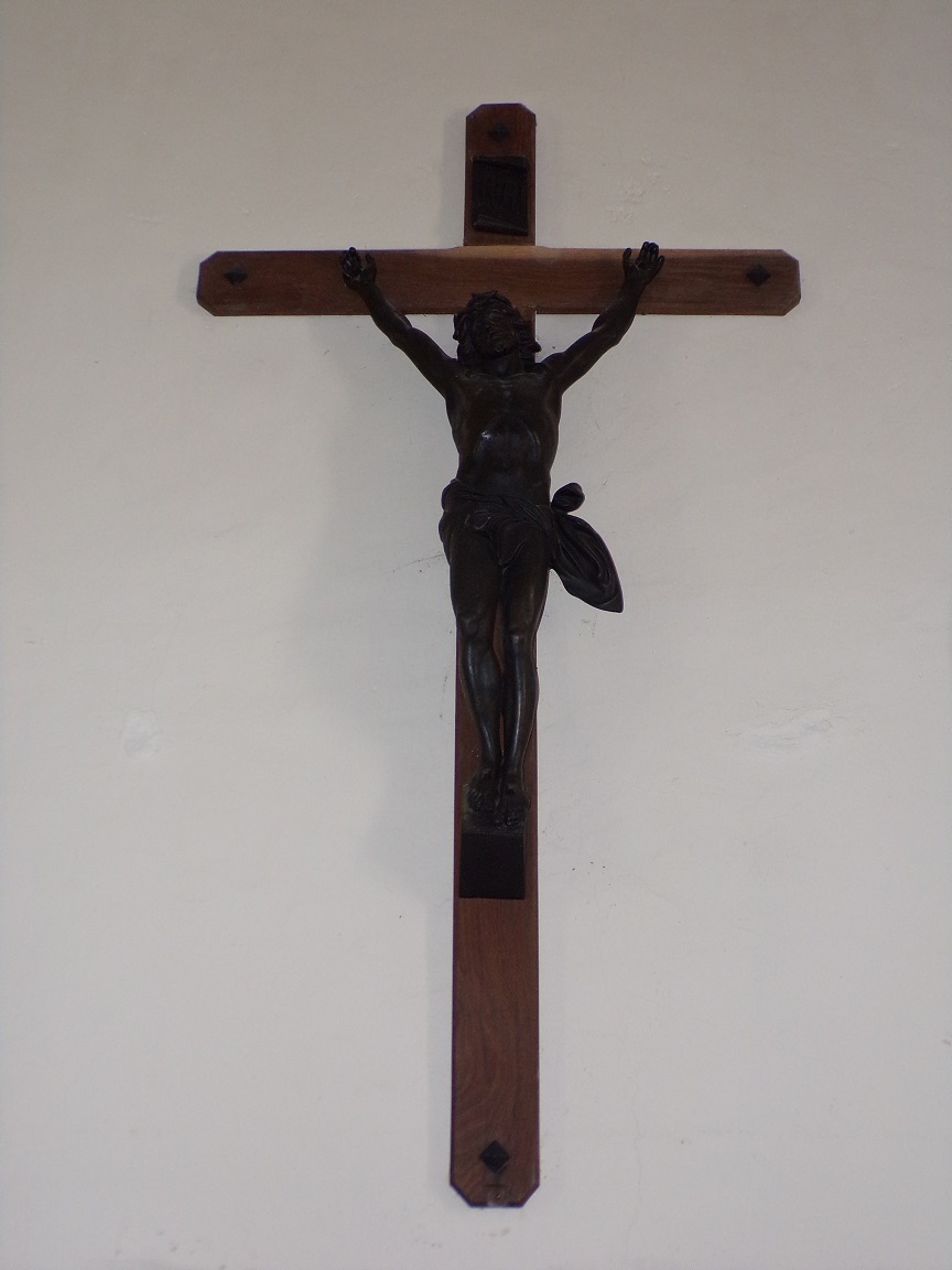 Celles - L'église Saint-Christophe - Le Crucifix (12 juillet 2018)