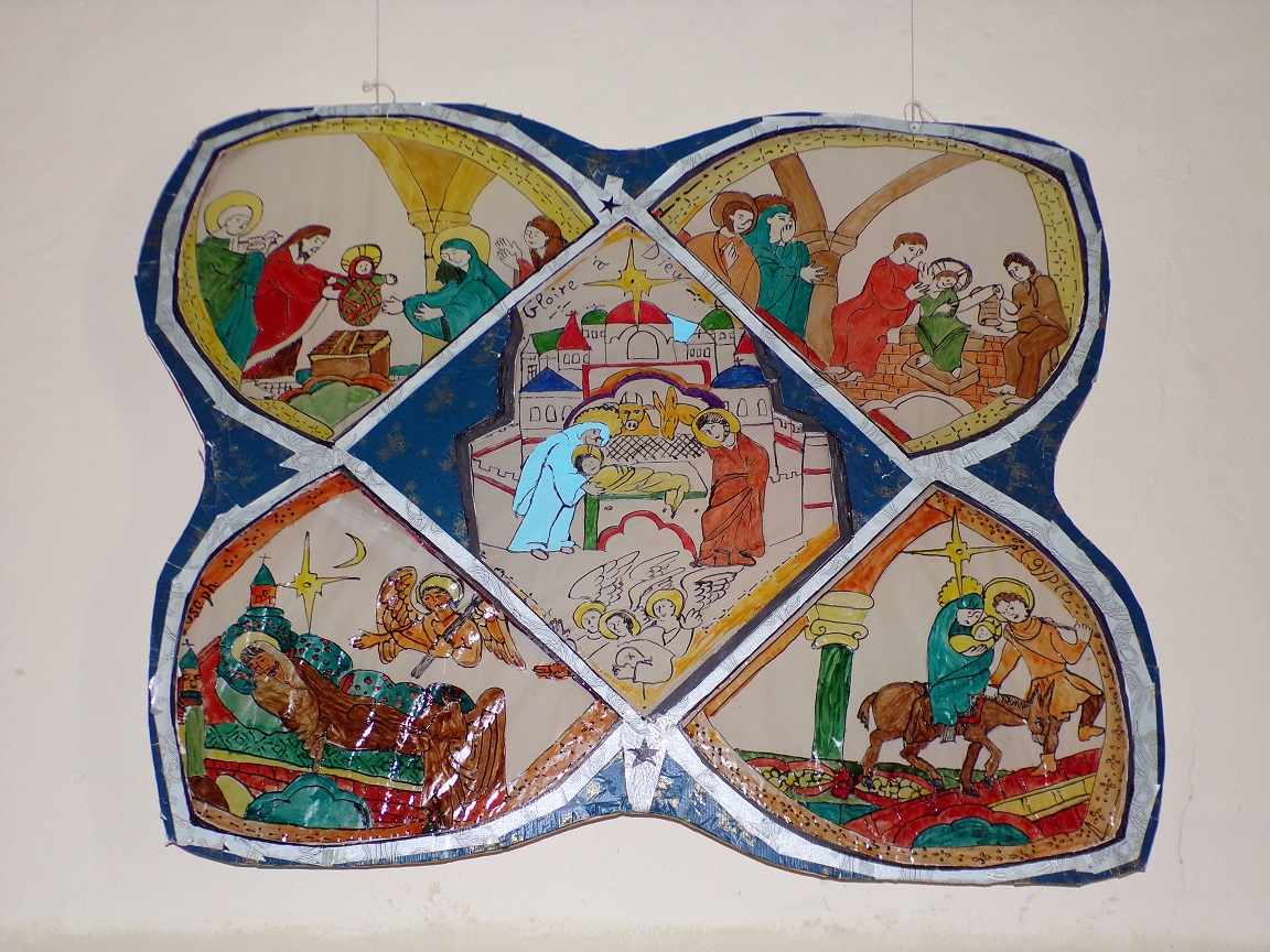 Celles - L'église Saint-Christophe (12 juillet 2018)