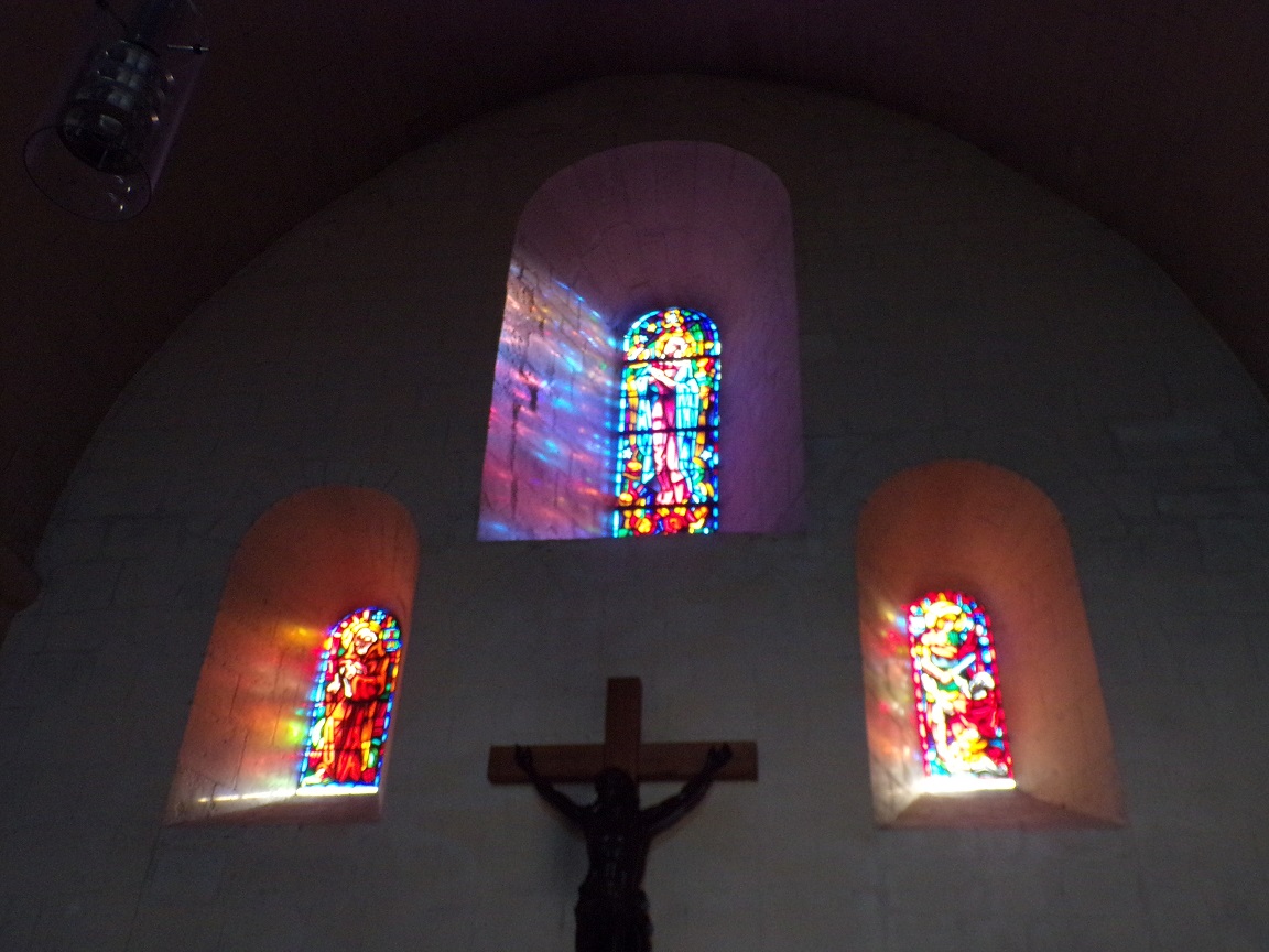 Châteaubernard - La chapelle Saint-Jean - Des vitraux (24 septembre 2018)