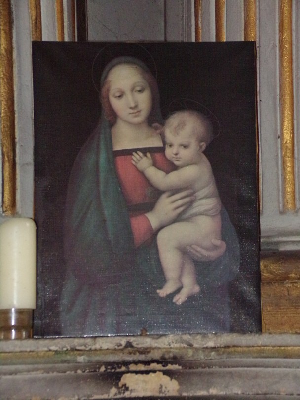 Cognac - L'église Saint-Martin - Un tableau (19 janvier 2021)