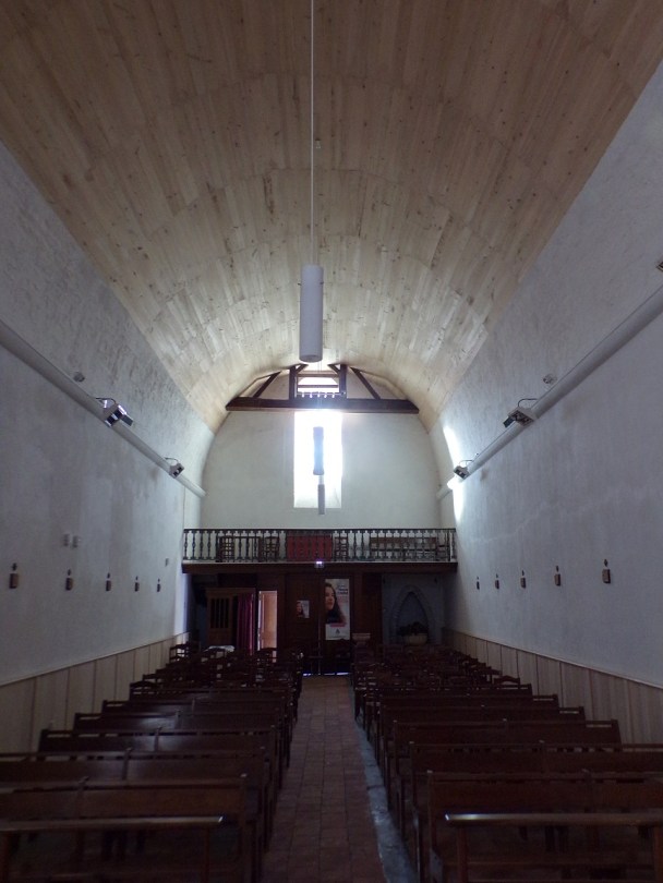 Cognac - L'église Saint-Martin - Vue de l'autel (19 janvier 2021)
